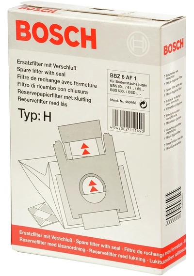Bosch Uyumlu Vs62a04eu Electronıc 620 Model  Süpürge H Torba