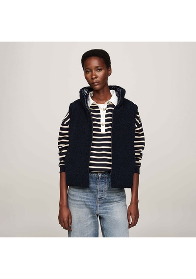 Tommy Hilfiger Kadın Mavi Yelekww0ww43222