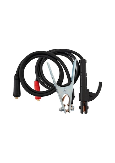 Kablolu Kaynak Pensesi Elektrod Tutucu Kablo Takımı 12 Mm2, 300a, 190 Cm