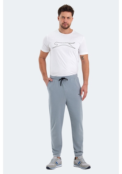 Slazenger Onıonıx I Erkek Cepli Gri Eşofman Altı Gri