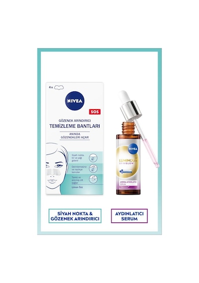 Luminous630 Skin Glow Anında Aydınlatıcı Serum 30ml Ve Siyah Nokta Gözenek Arındırıcı Burun Bandı
