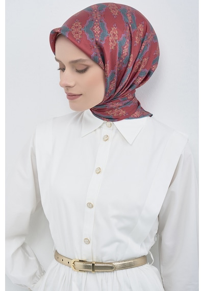 Armine Saf İpek Sura Eşarp-2026 İlkbahar-yaz- 952200d Bordo