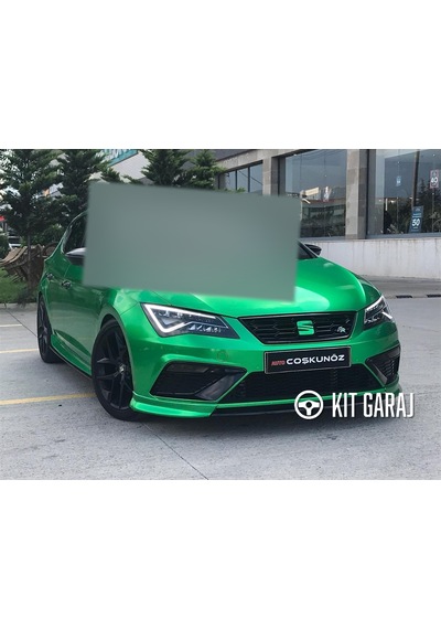 Kit Garaj Leon Mk3 Fr 2017 - 2020 Ön Ek Plastik 2017-2020 Boyasız