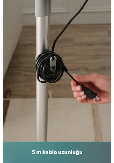 Homend Dustroyer 1272H 2 in 1 Metal Borulu Kablolu Dikey Süpürge