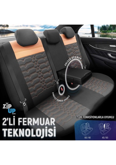 Otom Elegance Design Premium Özel Tasarım Oto Koltuk Kılıfı 553447303