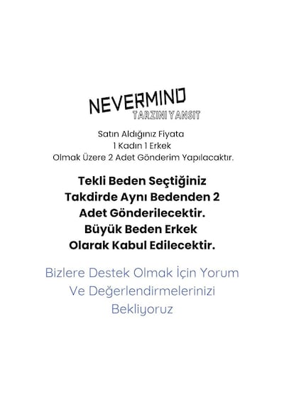 Nevermind Better Together Baskılı Sevgili Kombini Çift Tişört Oversize Unis Beyaz Nevermind Better Together Baskılı Sevgili Kombini Çift Tişört Oversize Unis Beyaz