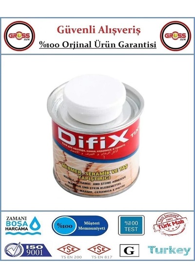 Difix Mermer Granit Yapıştırıcı - 250gr