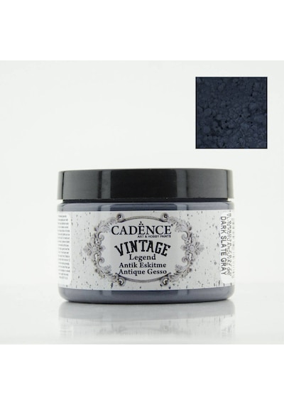 Cadence Vintage Legend - Koyu Arduvaz Gri - Antik Eskitme Boyası