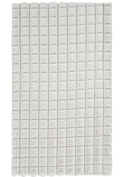 Apex Halı Diamante Peluş Halı 7002 Krem Renkli