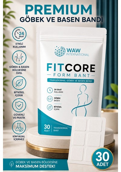 Fitcore Form Bant 30 Adet Premium Göbek Ve Basen Bandı - 878218060