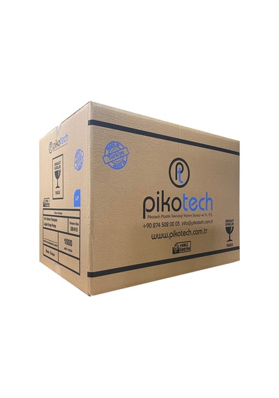 Pikotech Sıvı Sabun Pompası Yedek Başlık Şeffaf Renk 1000 Adet