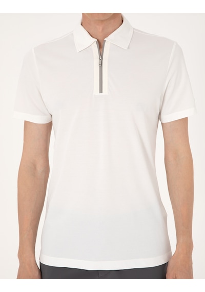 Pierre Cardin Erkek Ekru Tişört 50302623-vr019 Ekru