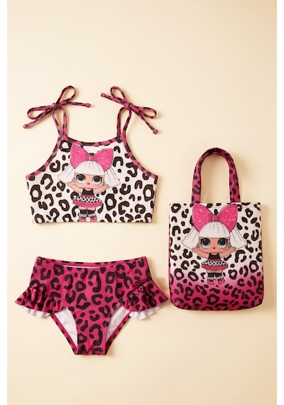 Modanino Kız Çocuk Çantalı 3'lü Mayo Takımı Çanta+mayo+bikini 3-10 Yaş 12649n Fuşya - Beyaz Modanino Kız Çocuk Çantalı 3'lü Mayo Takımı Çanta+mayo+bikini 3-10 Yaş 12649n Fuşya - Beyaz