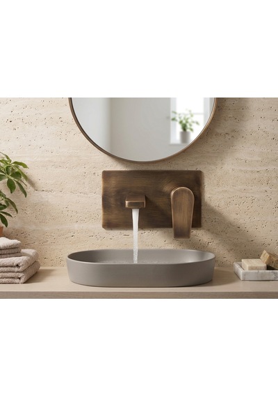 Antik Ankastre Banyo Lavabo Bataryası