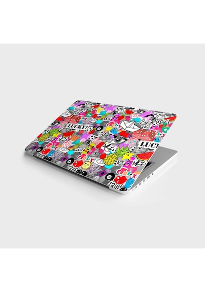 Laptop Sticker Bilgisayar Notebook Pc Kaplama Etiketi Lucy Race