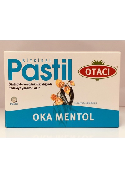 Otacı Bitkisel Pastil Oka Mentol