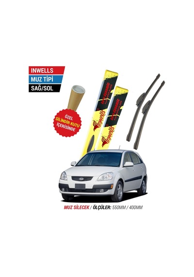 Kia Rio İnwells Muz Silecek Takımı (2005-2011)