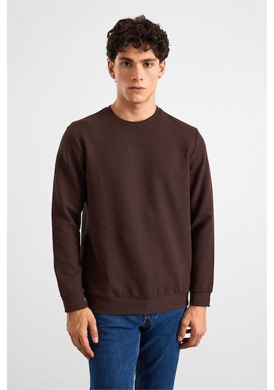 Süvari Koyu Kahve Regular Melanjlı Baskısız Waffle Bisiklet Yaka Cepsiz Düz Sweatshirt Sw2013700027-kh9 Koyu Kahverengi Süvari Koyu Kahve Regular Melanjlı Baskısız Waffle Bisiklet Yaka Cepsiz Düz Sweatshirt Sw2013700027-kh9 Koyu Kahverengi