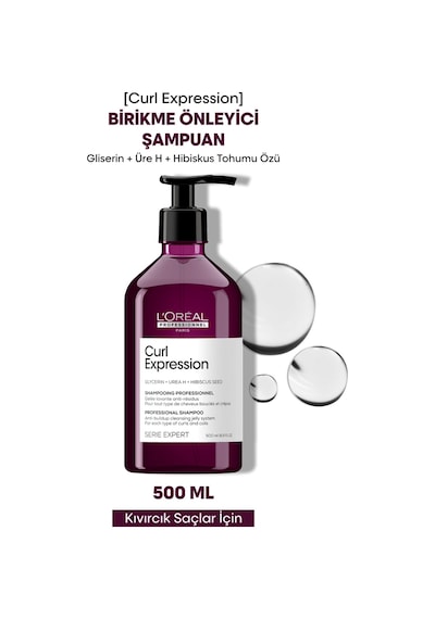 L'Oréal Professionnel Serie Expert Curl Expression Birikme Önleyici Şampuan 500 ML