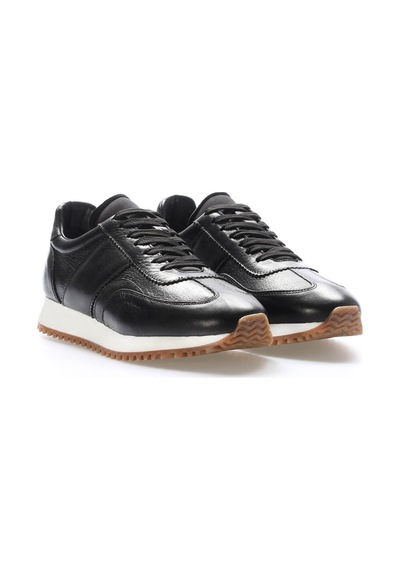 Fast Step Hakiki Deri Erkek Casual Ayakkabı 819ma261 Siyah