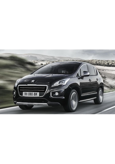 3008 Peugeot Uyumlu Bagaj Paspası Havuzlu Kaucuk 2010-2016 Sıyah
