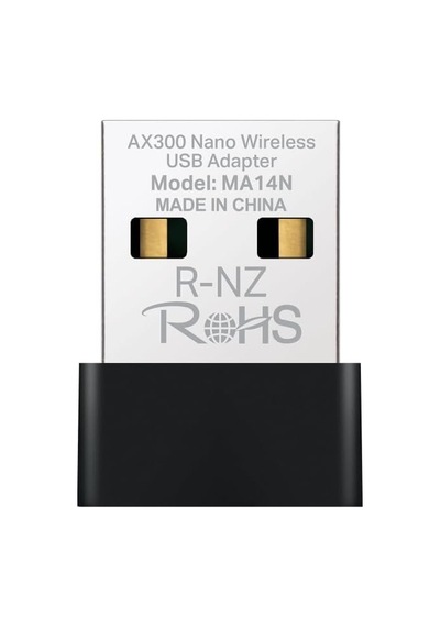 Ma14n Ax300 Mbps Usb Wi Fi 6 Adaptör Kolay Kurulum Windows & Linux Uyumlu Tak Çalıştır