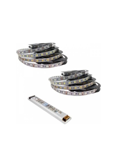 Şerit Led 3 Çipli 10 Metre Gün Işığı 10 Amper Ultra Slim Trafo