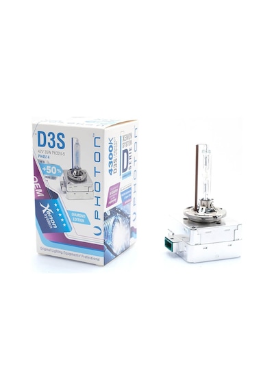 Photon D3s 4300k Gün Işığı Xenon Ampul +%50 Fazla Işık