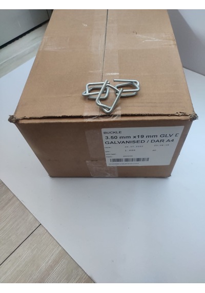 19 MM SPİRAL BUKLE TEL TOKA