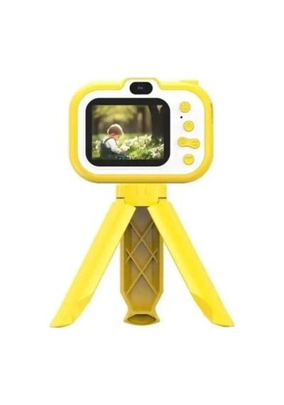 Dijital Fotoğraf Makinesi Çocuk Mini 1080p Hd Kamera Selfie Tripotlu Ön Arka Kamera - 100