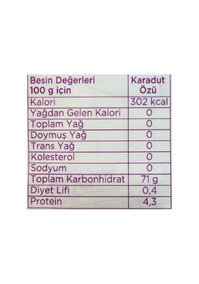 Katkısız Karadut Özü 640 G, Şekersiz,soğuk Pres İle Yoğunlaştırılmış %100 Karadut