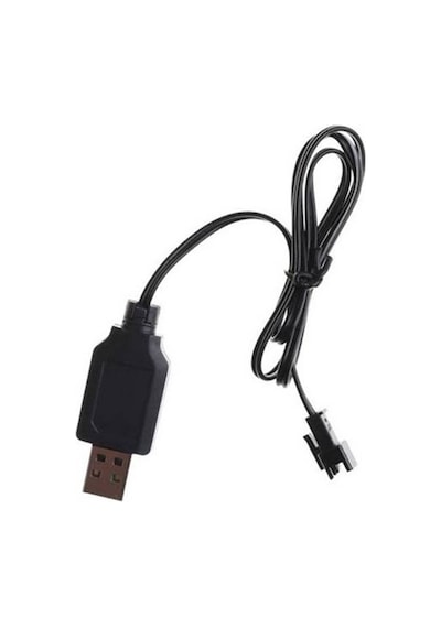 4.8V Oyuncak Araba Için Usb Siyah Soketli Şarj Cihazı