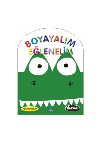 Boyayalım Eğlenelim Timsah - Rxlu-601407