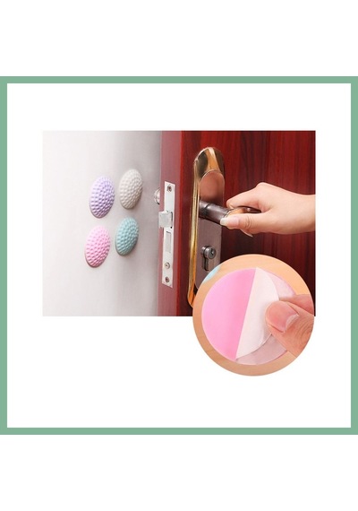 Bşkvirgo Çok Amaçlı Silikon Kapı Duvar Koruyucu Tampon 4lü Paket Bsk2026