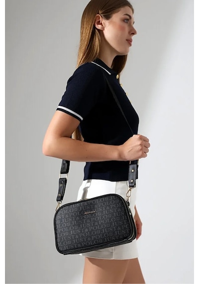 Just Polo Kadın Günlük Kullanıma Uygun Su Geçirmez Lüks Ve Şık Omuz Çantası Shoulder Bag Siyah