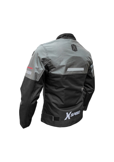 Xspeed Wise Korumalı Motosiklet Montu 50. Yıl Özel Gri