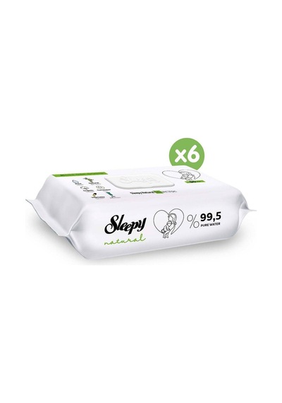 Sleepy Natural Islak Bebek Havlusu 6X90 (540 Yaprak)