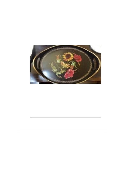 Hubrendy Tedarik Oval Hira Desenli Sunum Tepsisi Royaleks-isr-5723