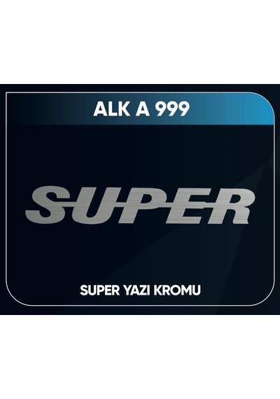 Alkotek Süper Yazısı