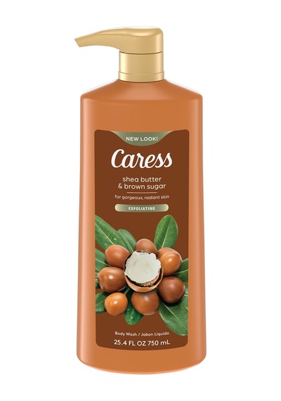 Caress Shea Butter & Brown Sugar Peeling Etkili Duş Jeli 750 ML