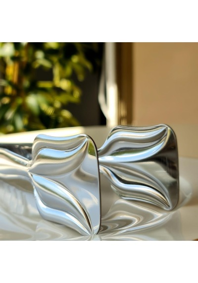 Hometarz İnox Metal Pasta Maşası Paslanmaz Çelik 21 CM