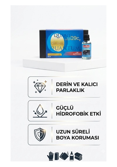 Autowax Q9c2 Seramik Kaplama 50x5 Ml. 9h 5li Paket