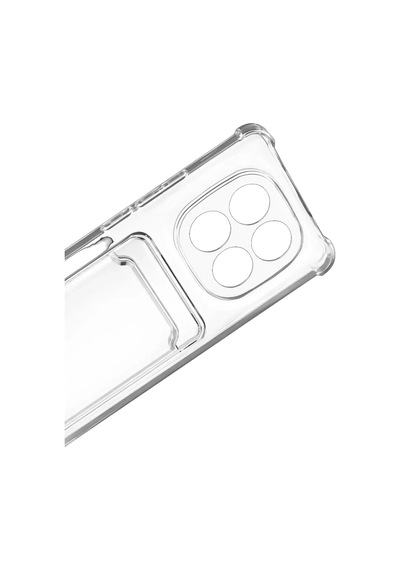 Mey İthalat Redmi Note 15 Pro 5g Kart Şeffaf Silikon - Şeffaf