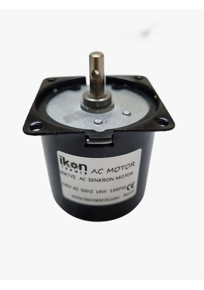 AC SENKRON MOTOR 60 KTYZ 14 Watt 15 RPM 220 Volt