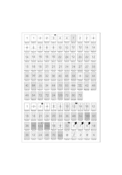 Tanex Tw-2042 42X42 MM Laser Etiket 100 Ad.