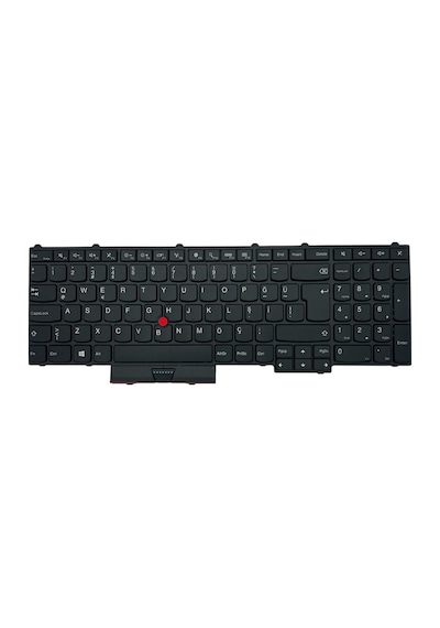 Lenovo Uyumlu Thinkpad P71 20hk0026tx, P71 20hk0028tx Klavye Siyah Tr Çerçeveli