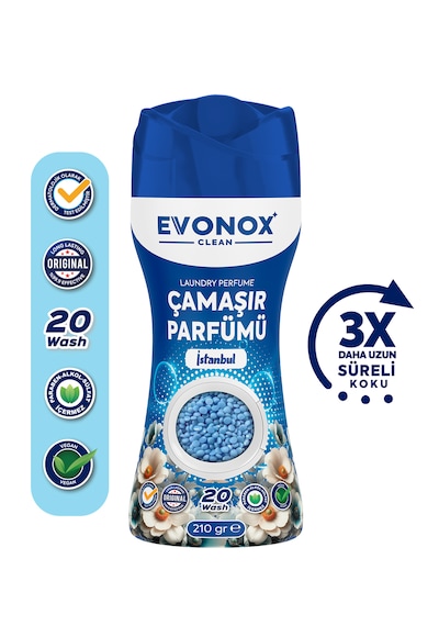 Clean Granül Çamaşır Parfümü & Çamaşır Yumuşatıcı İstanbul 210 Gr Tekli