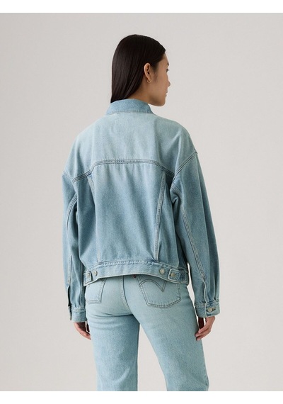 Levi's 90s Kadın Mavi Trucker Kot Ceket - A1743-0140 Mavi
