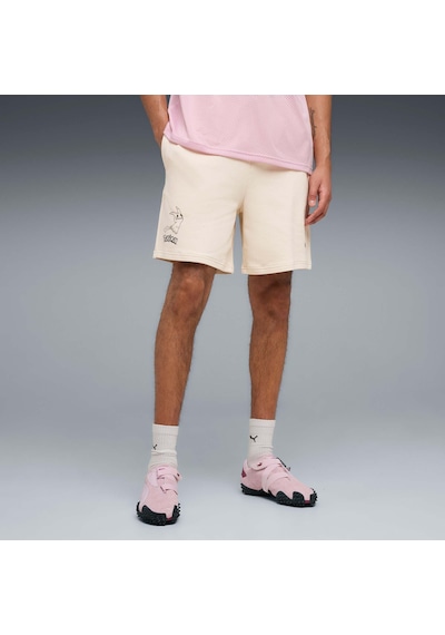 Puma X Pokémon Erkek Geniş Kesim 7" Şort 634918 87 Beyaz