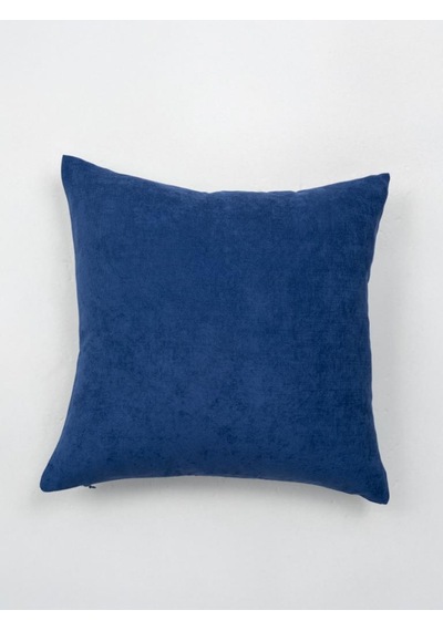 Dekoratif Kırlent Kılıfı Runa 43x43 Cm İndigo
